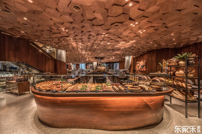 星巴克上海酒店室內全景圖