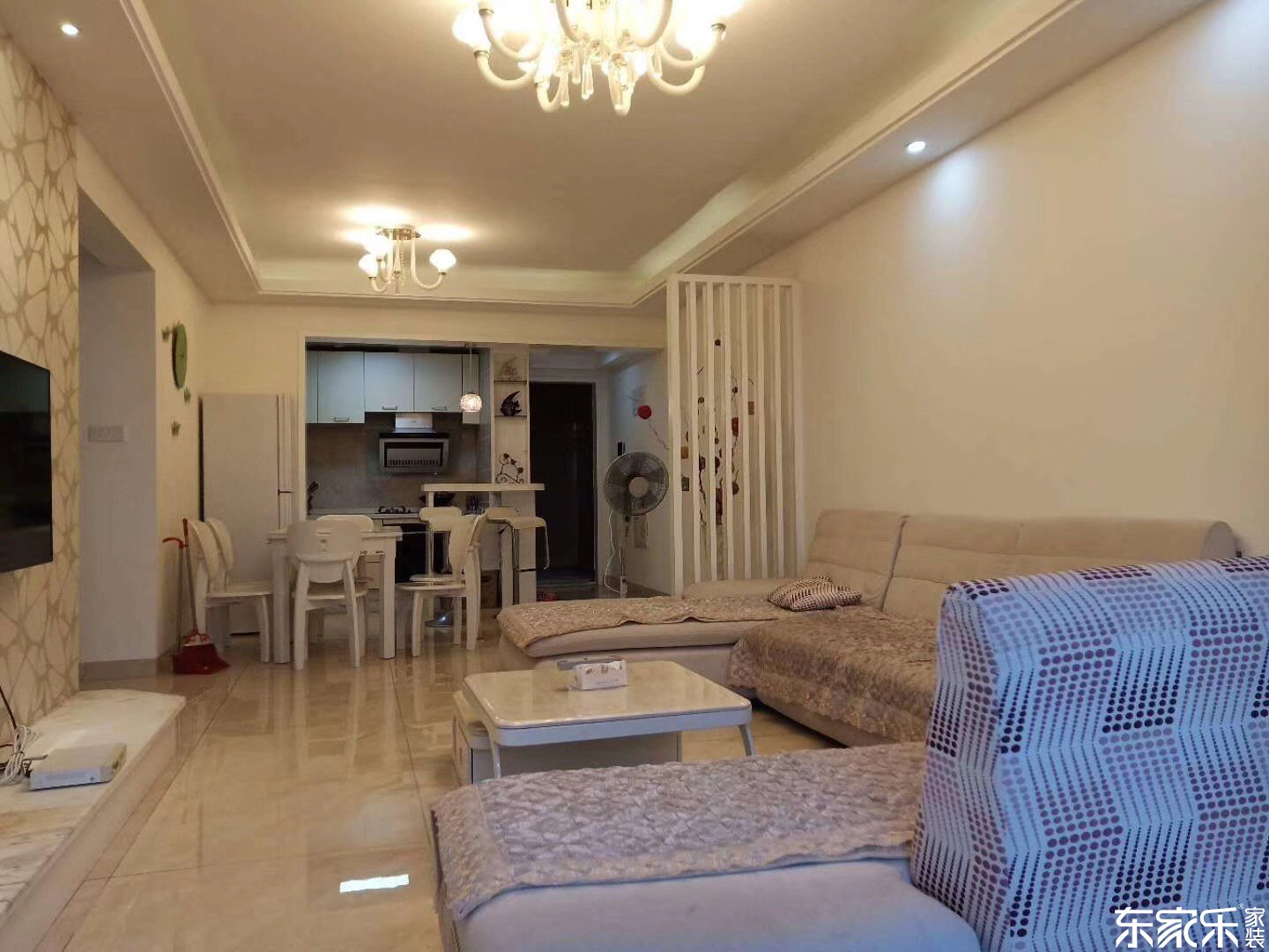 衡陽金溪園115平米北歐現代風格裝修案例