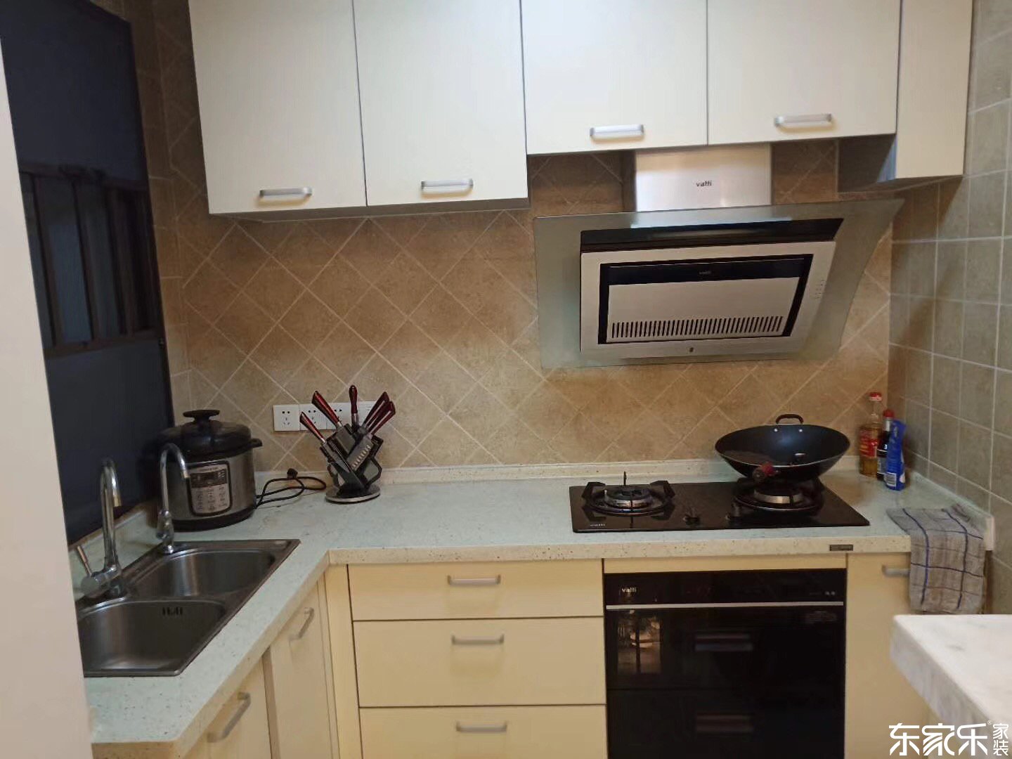 115平米北歐現代風格廚房裝修效果圖