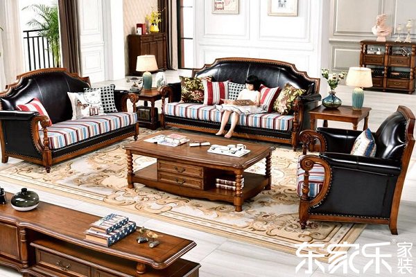 美式鄉村風格自然的色彩搭配