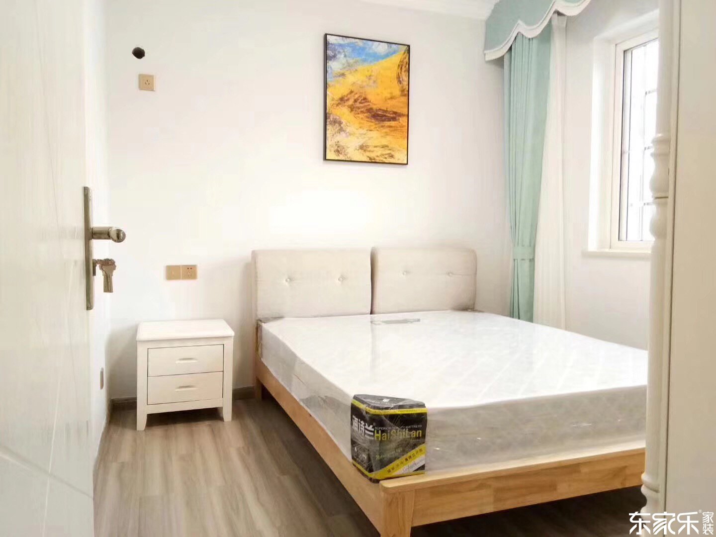 110平北歐現代次臥裝修效果圖