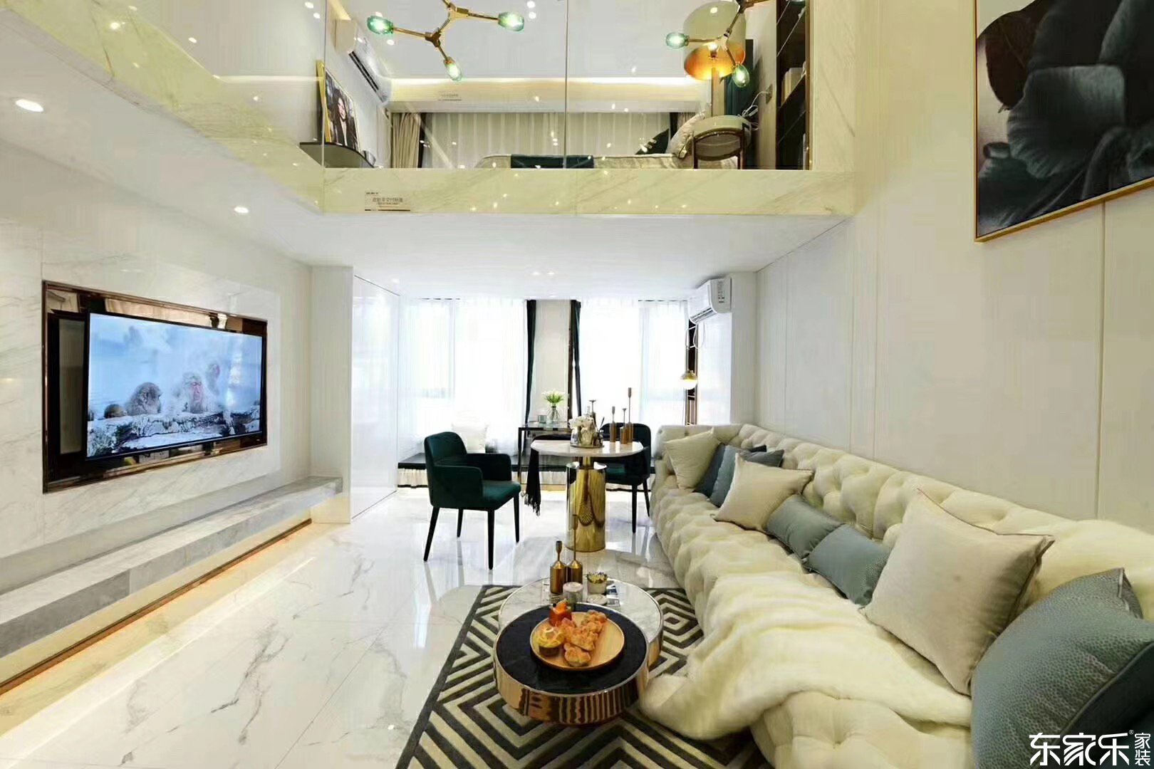 loft公寓房效果圖，體驗深受年輕人喜愛的loft公寓