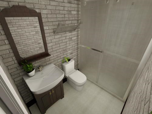 一米寬的衛生間應該怎么設計比較好？